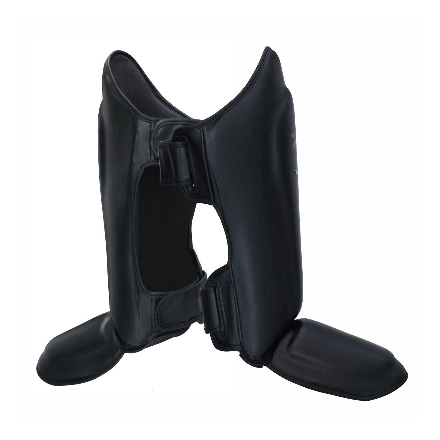 Titan strikes mma shin guards placed back to back