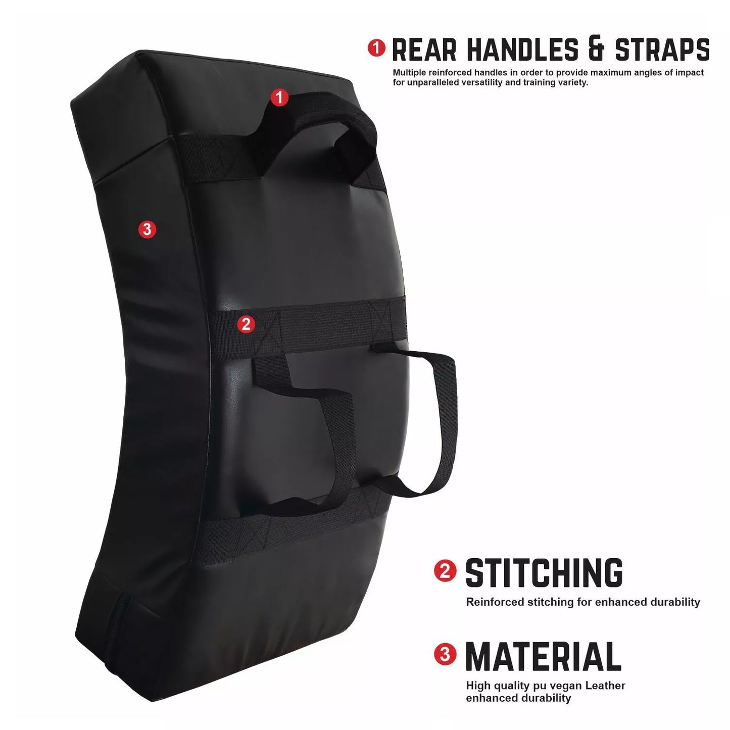 Kickboxing Curved Kick Shield