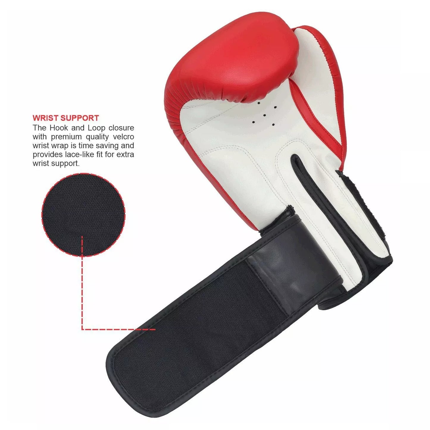 Titan Strikes Sparring gloves boxing with Premium Velcro Strap for quick and secure fit