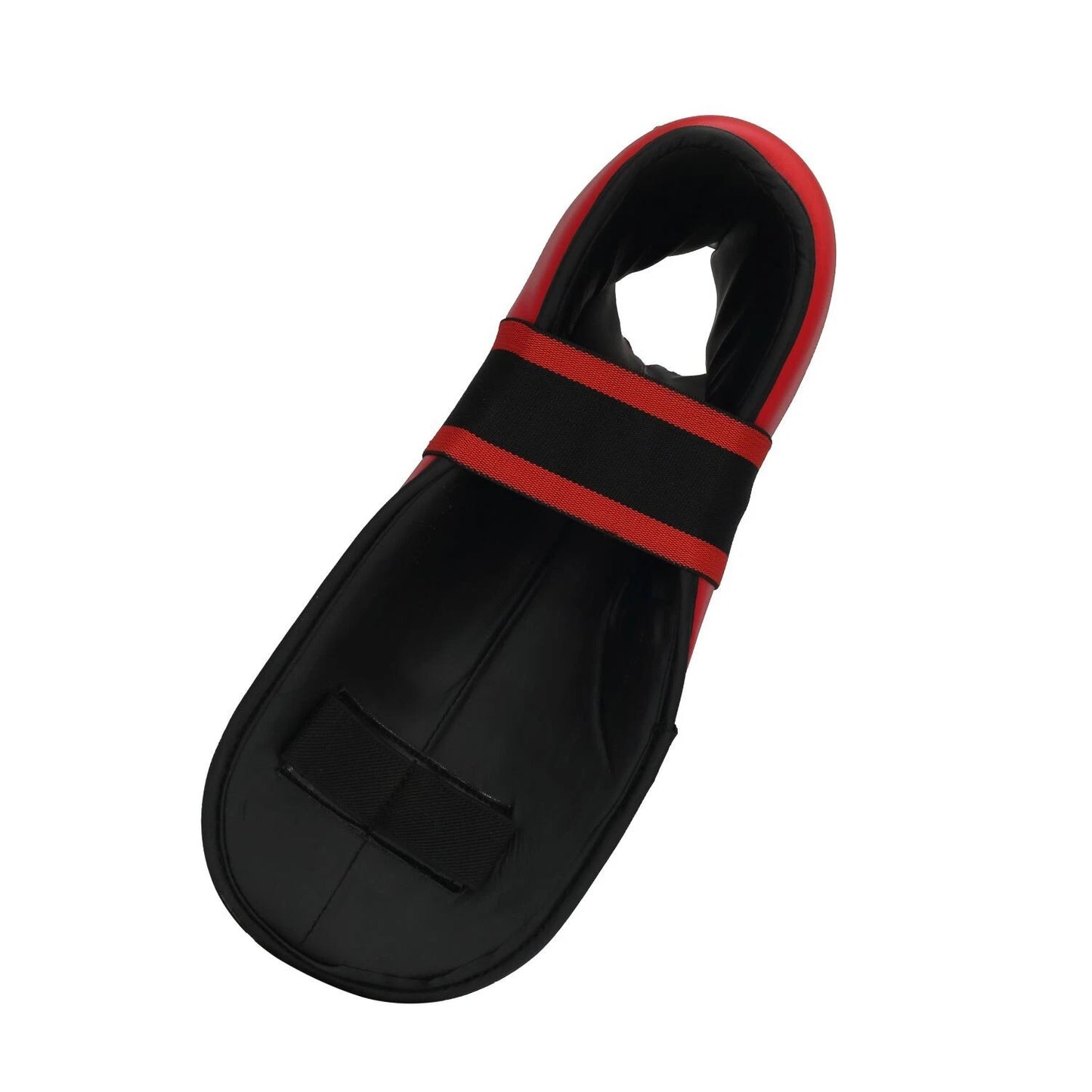 close image of bottom view of Titan Strikes martial arts sparring boots