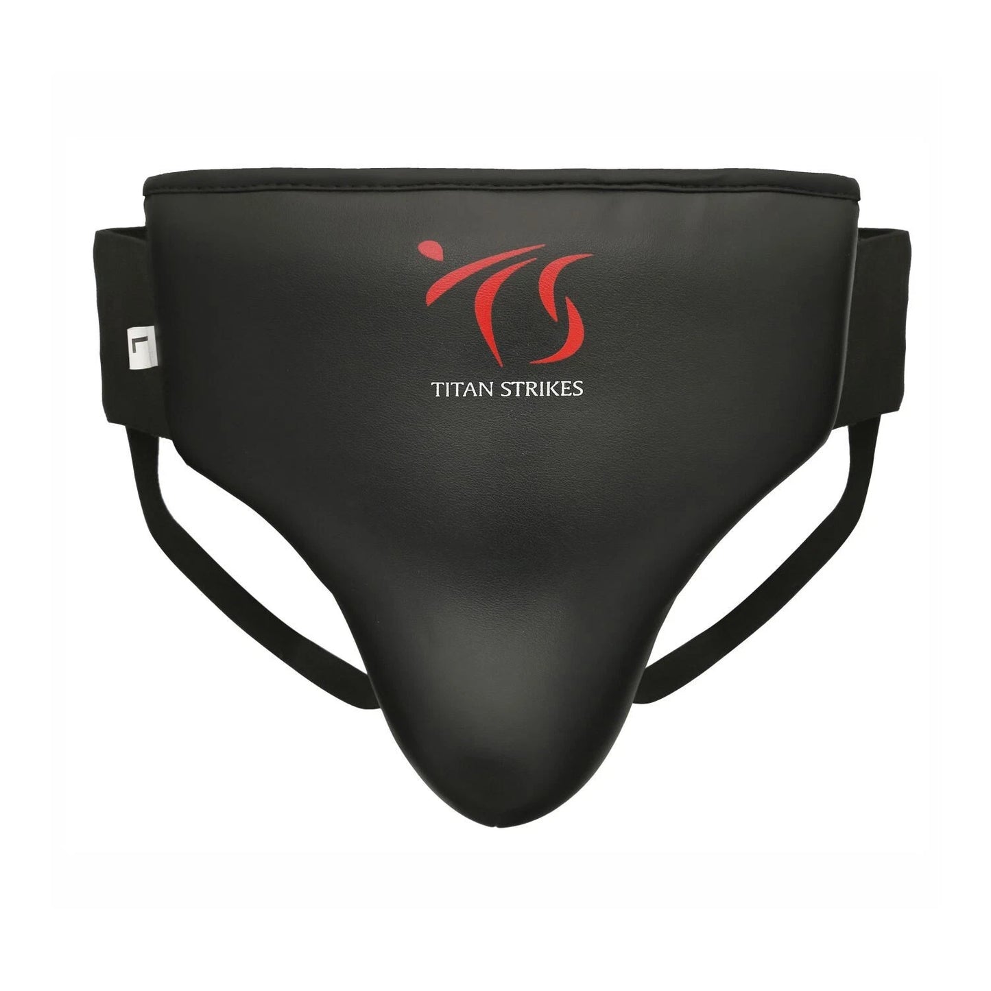 Large Size Boxing groin guard with Titan Strikes logo