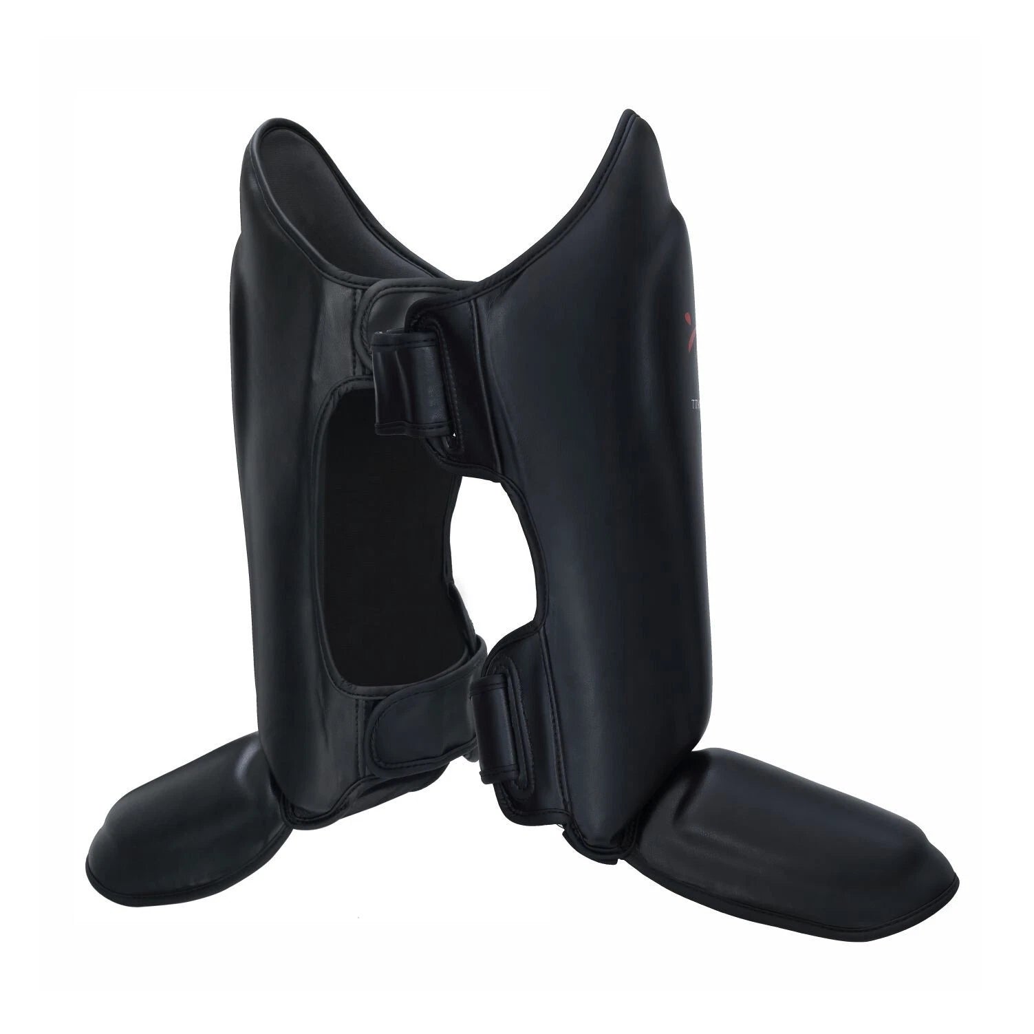 Titan strikes mma shin guards placed back to back