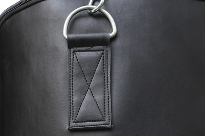 quadruple stitching for securely hanging Titan Strikes Boxing punching bag.