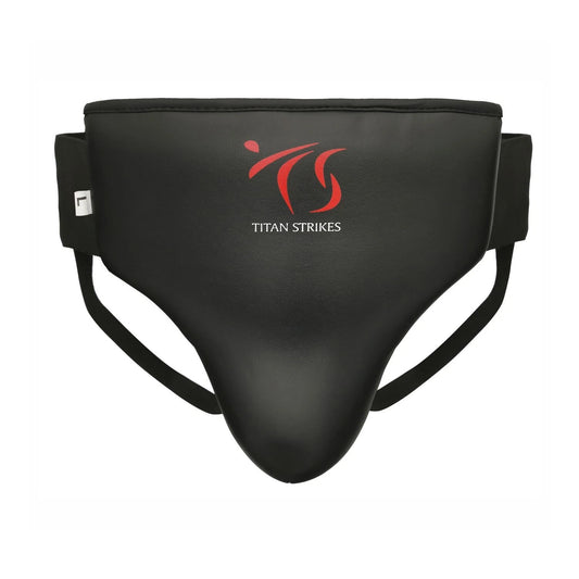 Large Size Boxing groin guard  with Titan Strikes logo